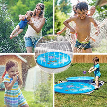Load image into Gallery viewer, 170 CM Summer Children's Baby Play Water Mat Games Beach Pad Lawn Inflatable Spray Water Cushion Toys Outdoor Tub Swiming Pool Estimated Delivery Time	3-8 Days