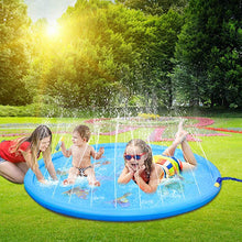 Load image into Gallery viewer, 170 CM Summer Children's Baby Play Water Mat Games Beach Pad Lawn Inflatable Spray Water Cushion Toys Outdoor Tub Swiming Pool Estimated Delivery Time	3-8 Days