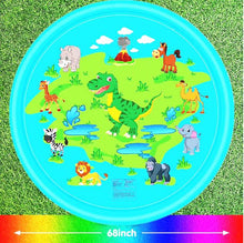 Load image into Gallery viewer, 170 CM Summer Children's Baby Play Water Mat Games Beach Pad Lawn Inflatable Spray Water Cushion Toys Outdoor Tub Swiming Pool Estimated Delivery Time	3-8 Days
