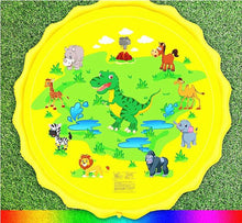 Load image into Gallery viewer, 170 CM Summer Children's Baby Play Water Mat Games Beach Pad Lawn Inflatable Spray Water Cushion Toys Outdoor Tub Swiming Pool Estimated Delivery Time	3-8 Days