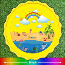 Load image into Gallery viewer, 170 CM Summer Children's Baby Play Water Mat Games Beach Pad Lawn Inflatable Spray Water Cushion Toys Outdoor Tub Swiming Pool Estimated Delivery Time	3-8 Days