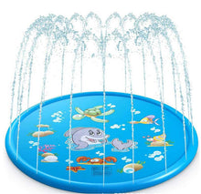 Load image into Gallery viewer, 170 CM Summer Children's Baby Play Water Mat Games Beach Pad Lawn Inflatable Spray Water Cushion Toys Outdoor Tub Swiming Pool Estimated Delivery Time	3-8 Days