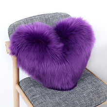 Load image into Gallery viewer, Plush pillow heart shape