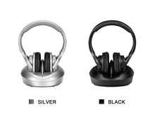 Load image into Gallery viewer, Zanchie Wireless Headphones for TV Watching with RF Transmitter 330ft Range-Digital OPTICAL RCA AUX,10Hrs Battery,No Audio Delay