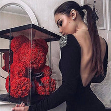 Load image into Gallery viewer, Teddy Bear of Roses,Artificial Flowers UK Delivery 2-3 Weeks