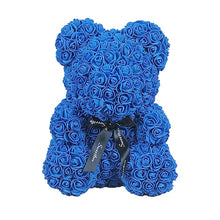Load image into Gallery viewer, Teddy Bear of Roses,Artificial Flowers UK Delivery 2-3 Weeks