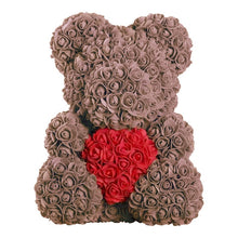 Load image into Gallery viewer, Teddy Bear of Roses,Artificial Flowers UK Delivery 2-3 Weeks