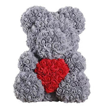 Load image into Gallery viewer, Teddy Bear of Roses,Artificial Flowers UK Delivery 2-3 Weeks
