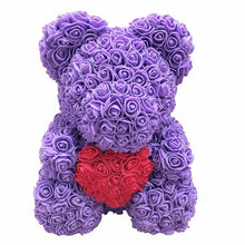 Load image into Gallery viewer, Teddy Bear of Roses,Artificial Flowers UK Delivery 2-3 Weeks