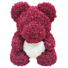Load image into Gallery viewer, Teddy Bear of Roses,Artificial Flowers UK Delivery 2-3 Weeks