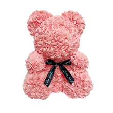 Load image into Gallery viewer, Teddy Bear of Roses,Artificial Flowers UK Delivery 2-3 Weeks