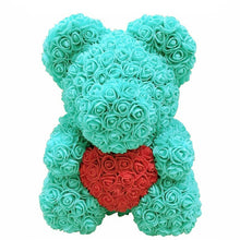 Load image into Gallery viewer, Teddy Bear of Roses,Artificial Flowers UK Delivery 2-3 Weeks