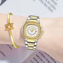 Load image into Gallery viewer, WWOOR 2020 Women Watch Top Brand Luxury Gold Female Square Watch Fashion Diamond Quartz Ladies Wrist Watch Gift Relogio Feminino