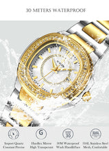 Load image into Gallery viewer, WWOOR 2020 Women Watch Top Brand Luxury Gold Female Square Watch Fashion Diamond Quartz Ladies Wrist Watch Gift Relogio Feminino