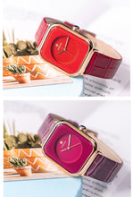 Load image into Gallery viewer, WWOOR 2020 Women Watches Top Brand Luxury Women Quartz Wristwatch Fashion Elegant Black Leather Watch For Women relogio feminino