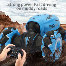 Load image into Gallery viewer, D876 1:16 4WD RC Car Radio Gesture Induction Music Light Twist High Speed Stunt Remote Control off Road Drift Vehicle Car Model UK Delivery 2-3 Weeks