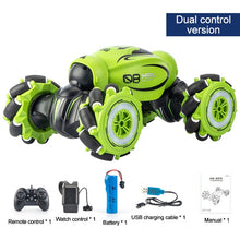 Load image into Gallery viewer, D876 1:16 4WD RC Car Radio Gesture Induction Music Light Twist High Speed Stunt Remote Control off Road Drift Vehicle Car Model UK Delivery 2-3 Weeks