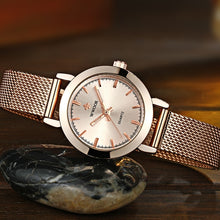 Load image into Gallery viewer, WWOOR Famous Brand Watch For Women Top Luxury Rose Gold Women Bracelet Watch Ladies Fashion Dress Quartz Wrist Watch reloj mujer