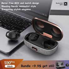 Load image into Gallery viewer, Astrotec S90 Pro TWS Dual BA Mini Wireless Bluetooth Headset True Wireless APTX 5.0 Micro Earpiece With HD Mic