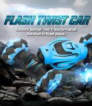 Load image into Gallery viewer, D876 1:16 4WD RC Car Radio Gesture Induction Music Light Twist High Speed Stunt Remote Control off Road Drift Vehicle Car Model UK Delivery 2-3 Weeks