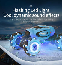 Load image into Gallery viewer, D876 1:16 4WD RC Car Radio Gesture Induction Music Light Twist High Speed Stunt Remote Control off Road Drift Vehicle Car Model UK Delivery 2-3 Weeks