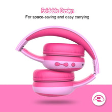 Load image into Gallery viewer, Gorsun Bluetooth Kids Headphones with 85dB Limited Volume, Wireless Bluetooth Headphones, Foldable Stereo Over-Ear Kids Headsets