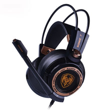 Load image into Gallery viewer, Gaming Headset with Mic Vibrating for PC Laptop,Somic Upgrade G94,Active Noise Cancelling 7.1 Virtual Surround Sound USB