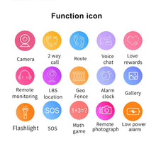 Lade das Bild in den Galerie-Viewer, Kids Smart Watch Phone Call Kids Watches boys Voice Chat girls SOS Dual Camera LEMFO Q19 Children's Gift For IOS Android UK Delivery 2-3 Weeks