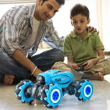 Load image into Gallery viewer, D876 1:16 4WD RC Car Radio Gesture Induction Music Light Twist High Speed Stunt Remote Control off Road Drift Vehicle Car Model UK Delivery 2-3 Weeks