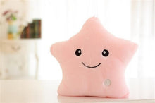 Load image into Gallery viewer, plush glowing star pillow