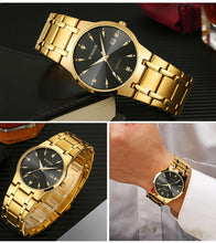 Load image into Gallery viewer, 2020 WWOOR Diamond Watches Mens Top Brand Luxury Gold Black Date Quartz Watch For Men Fashion Dress Wrist Watches relojes hombre