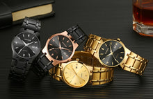 Load image into Gallery viewer, 2020 WWOOR Diamond Watches Mens Top Brand Luxury Gold Black Date Quartz Watch For Men Fashion Dress Wrist Watches relojes hombre