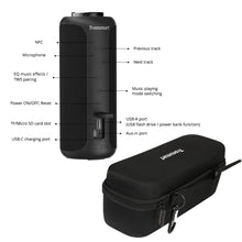 Load image into Gallery viewer, Tronsmart T6 Plus (Upgraded Edition) Bluetooth 5.0 Speaker 40W Portable TWS Speaker IPX6 Column with NFC,TF Card,USB Flash Drive, UK Delivery 2-3 Weeks