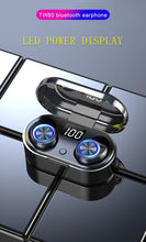 Load image into Gallery viewer, TW80 BassPal Wireless Bluetooth 5.0 Earbuds Headset in-Ear Noise Canceling Sport Headphones  Touch Control Waterproof Earphones