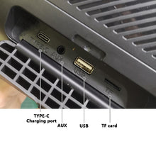 Load image into Gallery viewer, Super power Bluetooth Speaker  Portable Column Waterproof Big Power Subwoofer Super Bass Music Center For Computer  45W,UK Delivery 2-3 Weeks