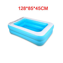 Load image into Gallery viewer, Kids Inflatable Swimming Pool Folding Tub Paddling Pool Family Children Adult Play Bathtub Summer Water Pool Water Party Tool