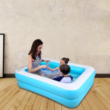 Load image into Gallery viewer, Kids Inflatable Swimming Pool Folding Tub Paddling Pool Family Children Adult Play Bathtub Summer Water Pool Water Party Tool