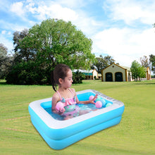 Load image into Gallery viewer, Kids Inflatable Swimming Pool Folding Tub Paddling Pool Family Children Adult Play Bathtub Summer Water Pool Water Party Tool