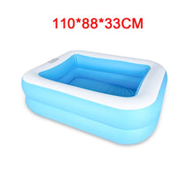 Load image into Gallery viewer, Kids Inflatable Swimming Pool Folding Tub Paddling Pool Family Children Adult Play Bathtub Summer Water Pool Water Party Tool