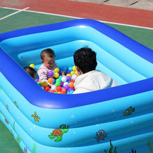 Загрузить изображение в средство просмотра галереи, Family Inflatable Swimming Pool Garden Summer Outdoor Kids Paddling Pool GHS99