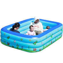 Загрузить изображение в средство просмотра галереи, Family Inflatable Swimming Pool Garden Summer Outdoor Kids Paddling Pool GHS99