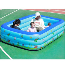Загрузить изображение в средство просмотра галереи, Family Inflatable Swimming Pool Garden Summer Outdoor Kids Paddling Pool GHS99