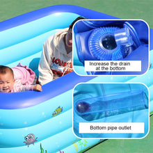 Загрузить изображение в средство просмотра галереи, Family Inflatable Swimming Pool Garden Summer Outdoor Kids Paddling Pool GHS99