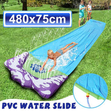 Load image into Gallery viewer, Giant Surf Water Slides Fun Lawn Water Slides Pools For Kids Summer PVC Games Center Backyard Outdoor Children Adult Toys