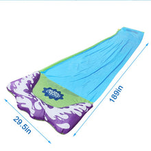 Load image into Gallery viewer, Giant Surf Water Slides Fun Lawn Water Slides Pools For Kids Summer PVC Games Center Backyard Outdoor Children Adult Toys
