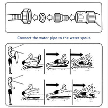 Load image into Gallery viewer, Giant Surf Water Slides Fun Lawn Water Slides Pools For Kids Summer PVC Games Center Backyard Outdoor Children Adult Toys