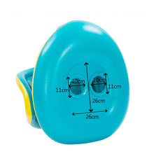 Load image into Gallery viewer, OLOEY Baby 3-6Y Kids Summer Swimming Pool Accessories Sunscreen Inflatable Portable Swim Seat Float Fun Pool Ring Swim Seat Boat