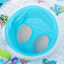 Load image into Gallery viewer, OLOEY Baby 3-6Y Kids Summer Swimming Pool Accessories Sunscreen Inflatable Portable Swim Seat Float Fun Pool Ring Swim Seat Boat