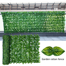 Load image into Gallery viewer, Artificial Leaf Fence Screening Roll UV Fade Protection Privacy Hedging Wall Landscaping Garden Fence Balcony Screen