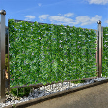Load image into Gallery viewer, Artificial Leaf Fence Screening Roll UV Fade Protection Privacy Hedging Wall Landscaping Garden Fence Balcony Screen